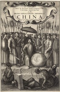Jan Nieuhoff. An Embassy from the East-India Company to the Emperor of China. State 1 by Wenceslaus Hollar